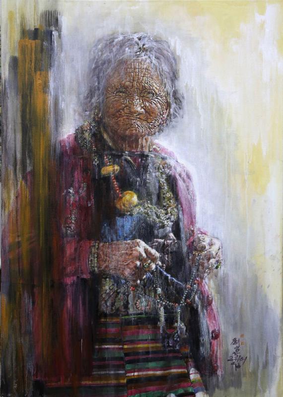 Tibetan old people